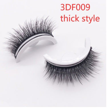 Reusable 3D Mink Lashes Natural False Eyelashes Self Adhesive Fake Glue Free Makeup Eyelash Extension Silk Reusable 3D Mink Lashes Natural False Eyelashes Self Adhesive Fake Glue Free Makeup Eyelash Extension Silk